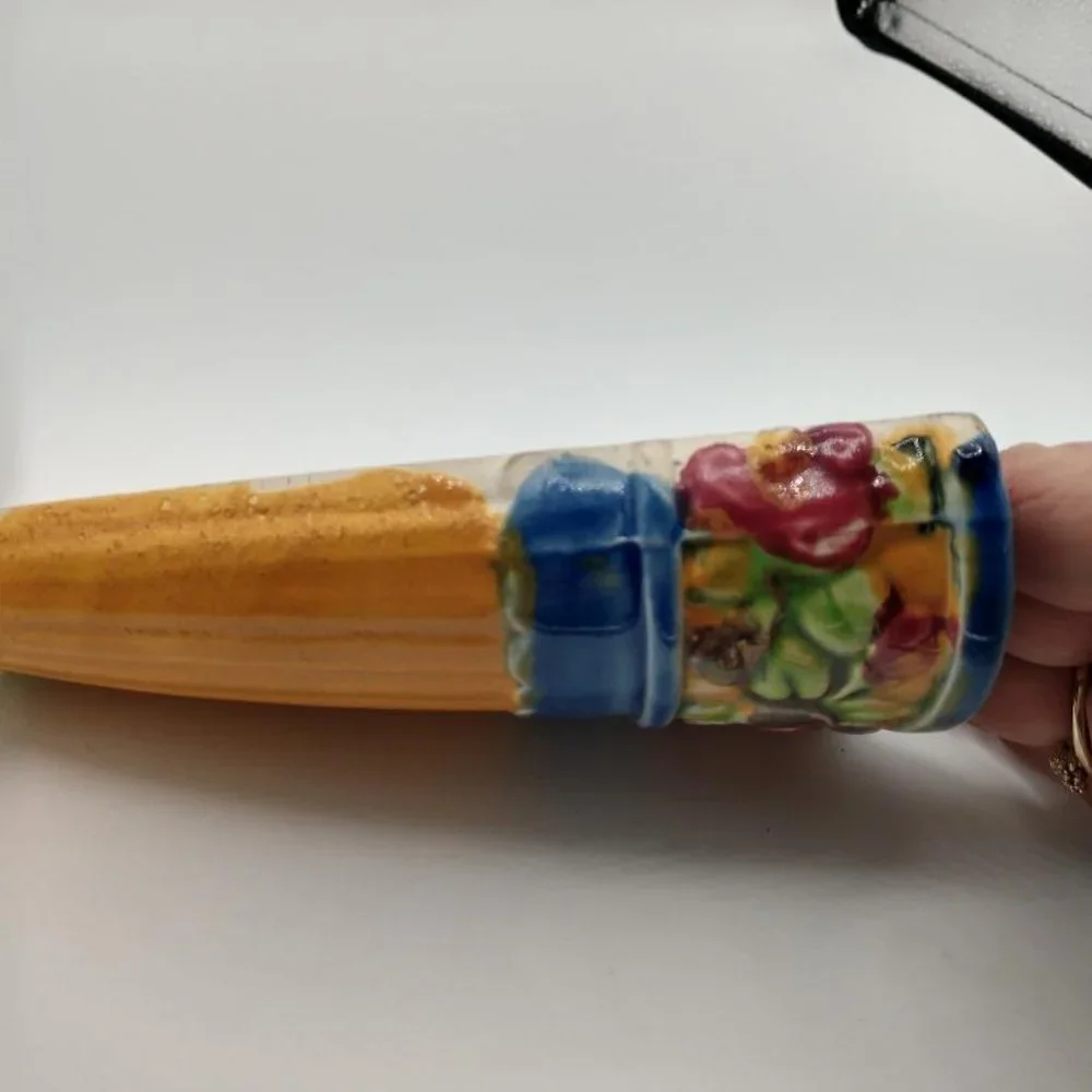 Maruhon Ware - Vintage Wall Pocket (Made in Japan) Floral